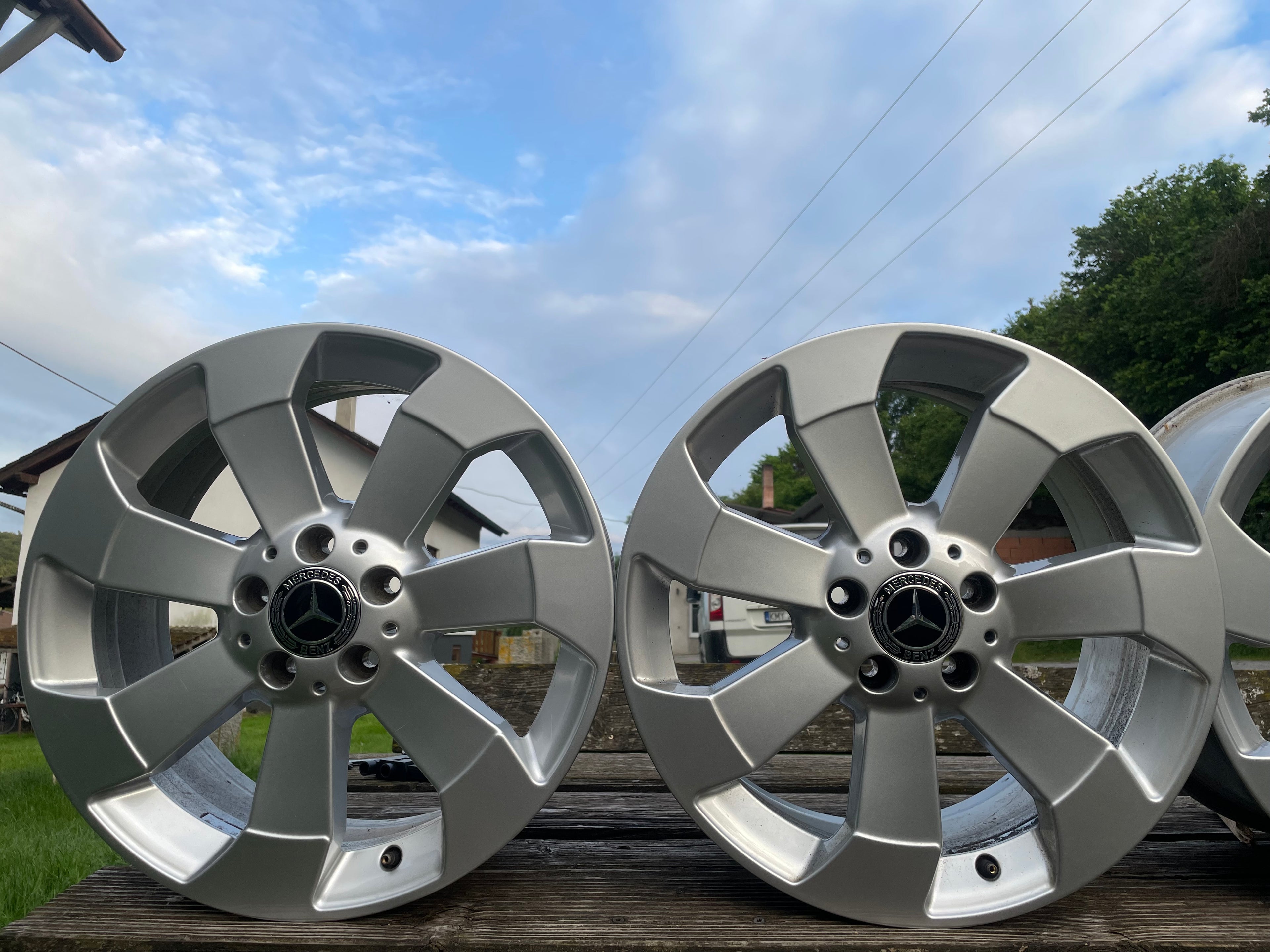 ⭐️⭐️⭐️⭐️⭐️4x MERCEDES Alloy Wheels 18’ 5x112