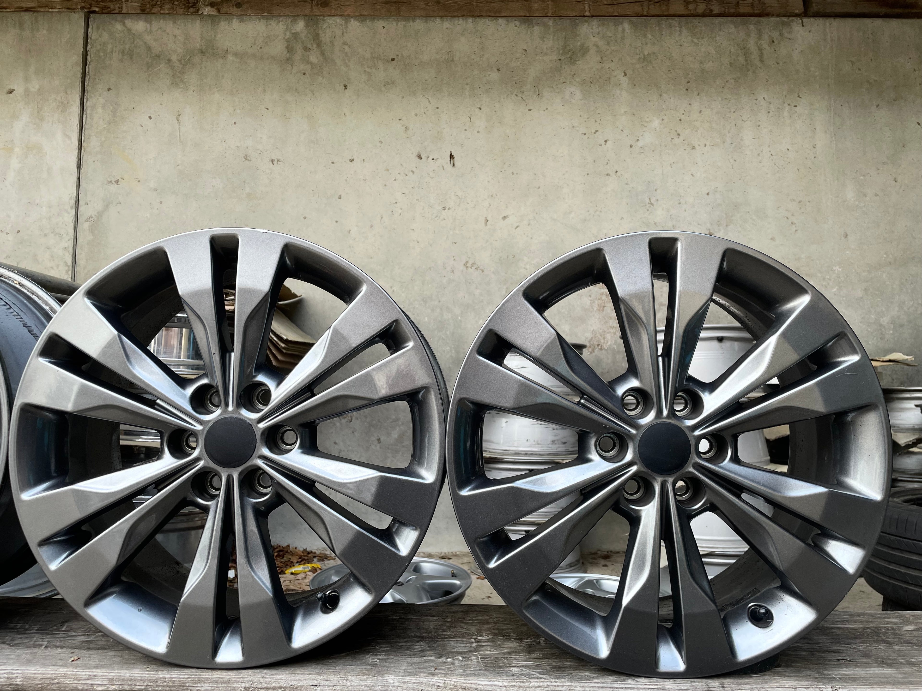 ⭐️⭐️⭐️⭐️⭐️4x 18' Alloy wheels 6x114.3 MERCEDES, NISSAN, RENAULT