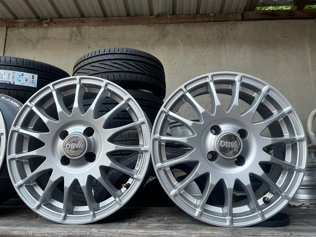 ⭐️⭐️⭐️⭐️⭐️4x Alufelgi 15’ 4x100 OPEL,VW,SEAT,SKODA,FIAT,SMART,MINI,MAZDA,RENAULT