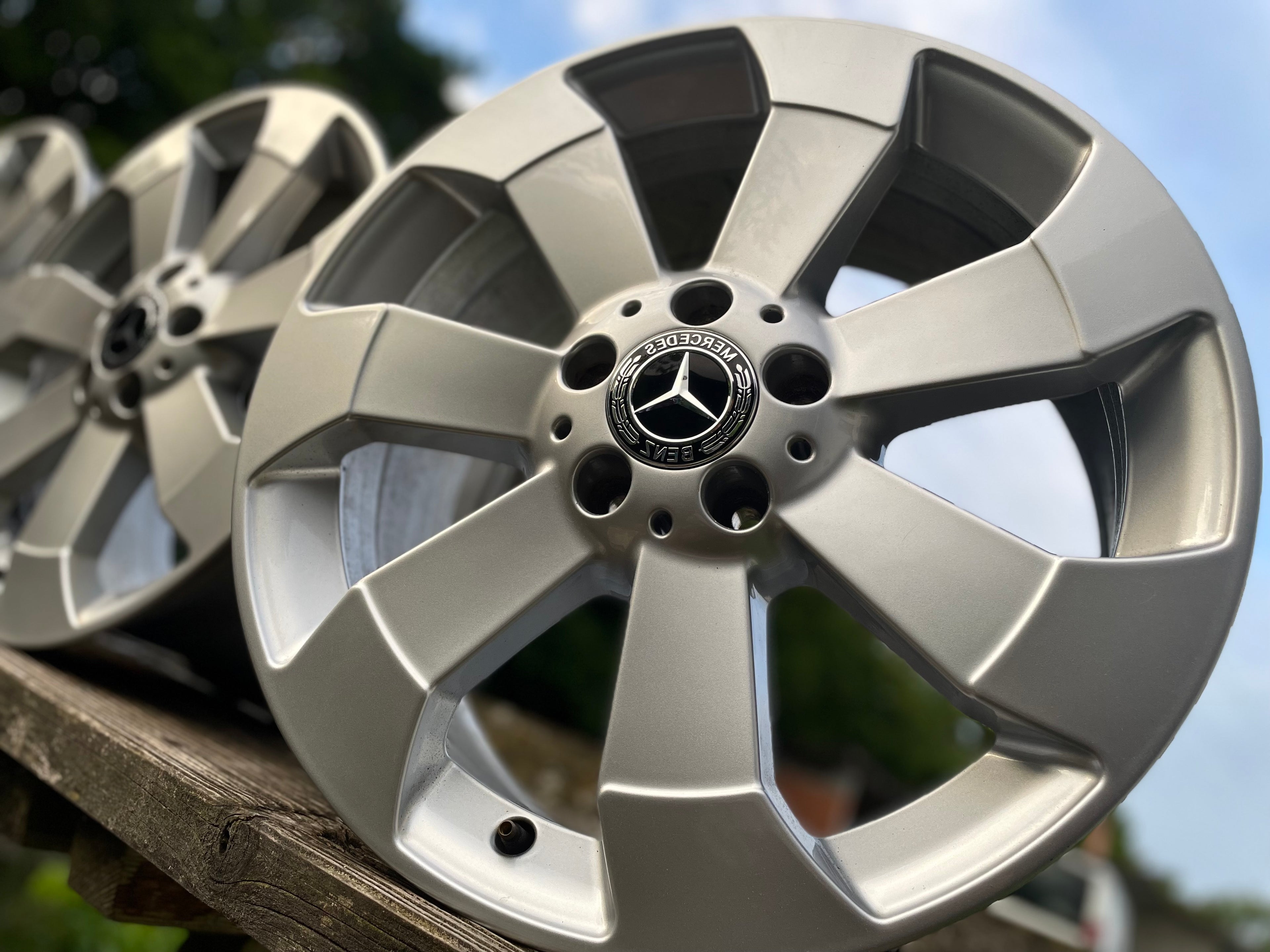 ⭐️⭐️⭐️⭐️⭐️4x MERCEDES Alloy Wheels 18’ 5x112