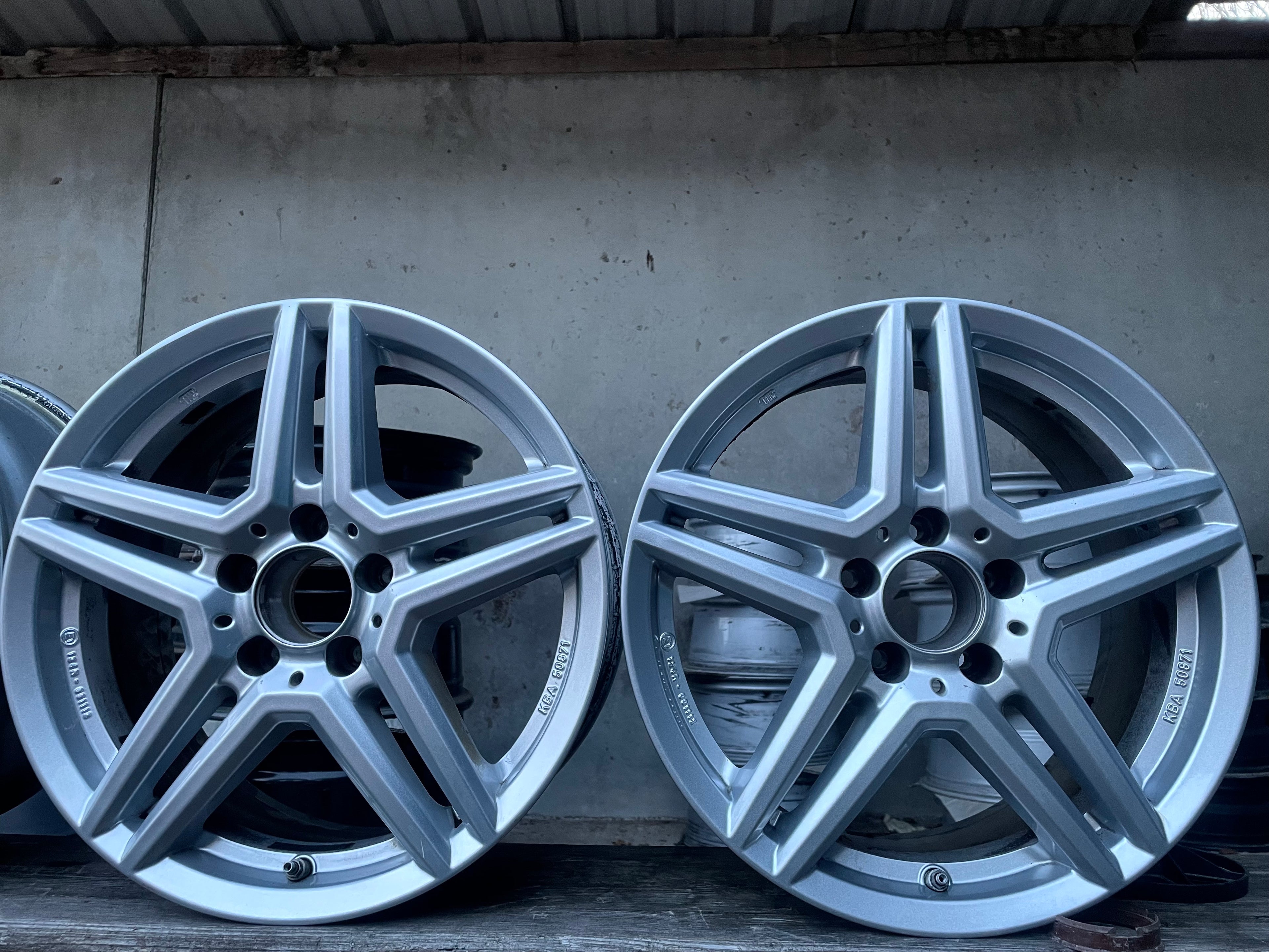 ⭐️⭐️⭐️⭐️⭐️ 4x Alloy wheels 17' 5x112 MERCEDES, AUDI, VW, SEAT, SKODA, BMW, MINI COOPER
