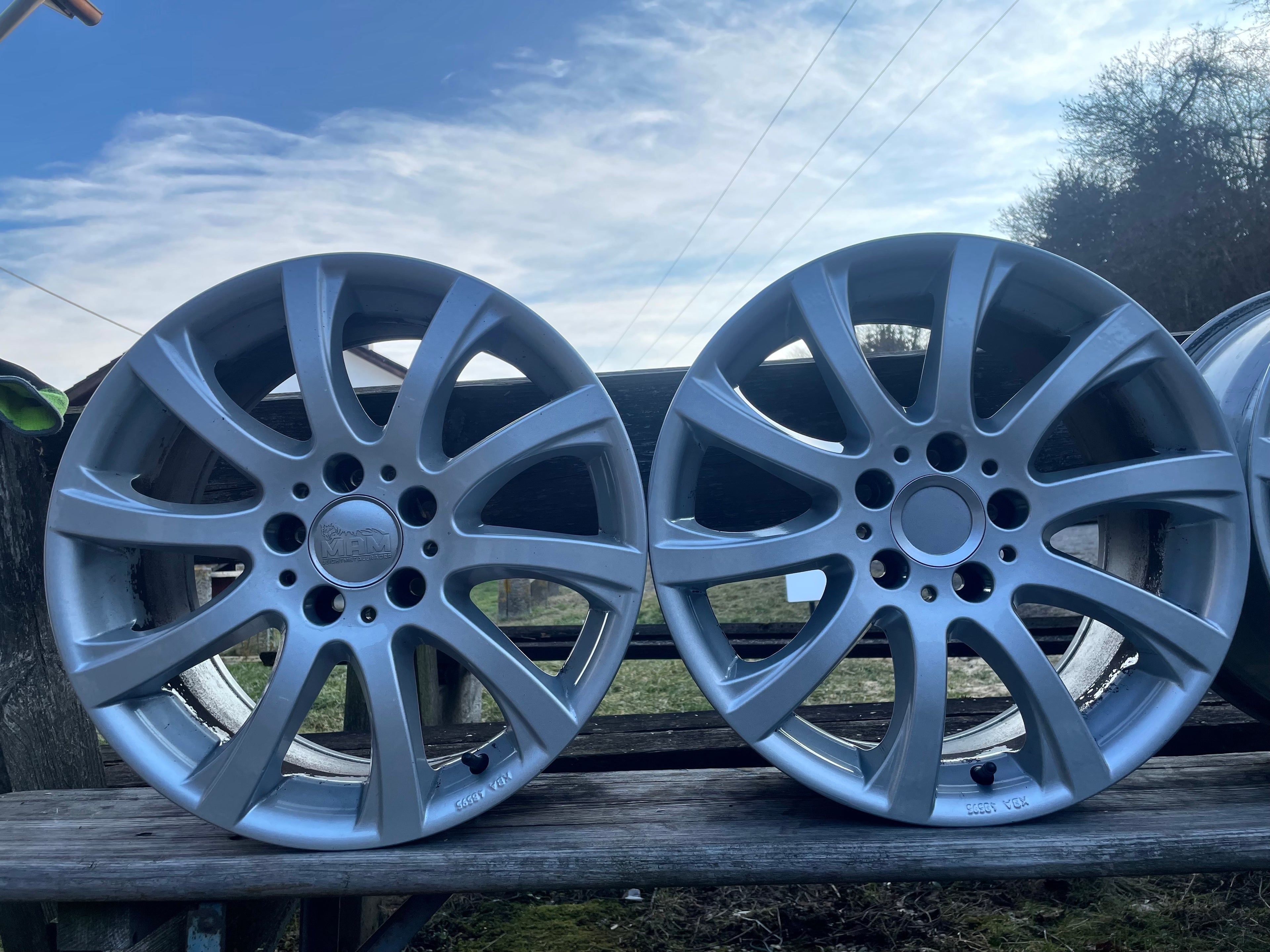 ⭐️⭐️⭐️⭐️⭐️ 4x Alloy wheels 17' 5x112 MERCEDES, AUDI, VW, SEAT, SKODA, BMW, MINI COOPER