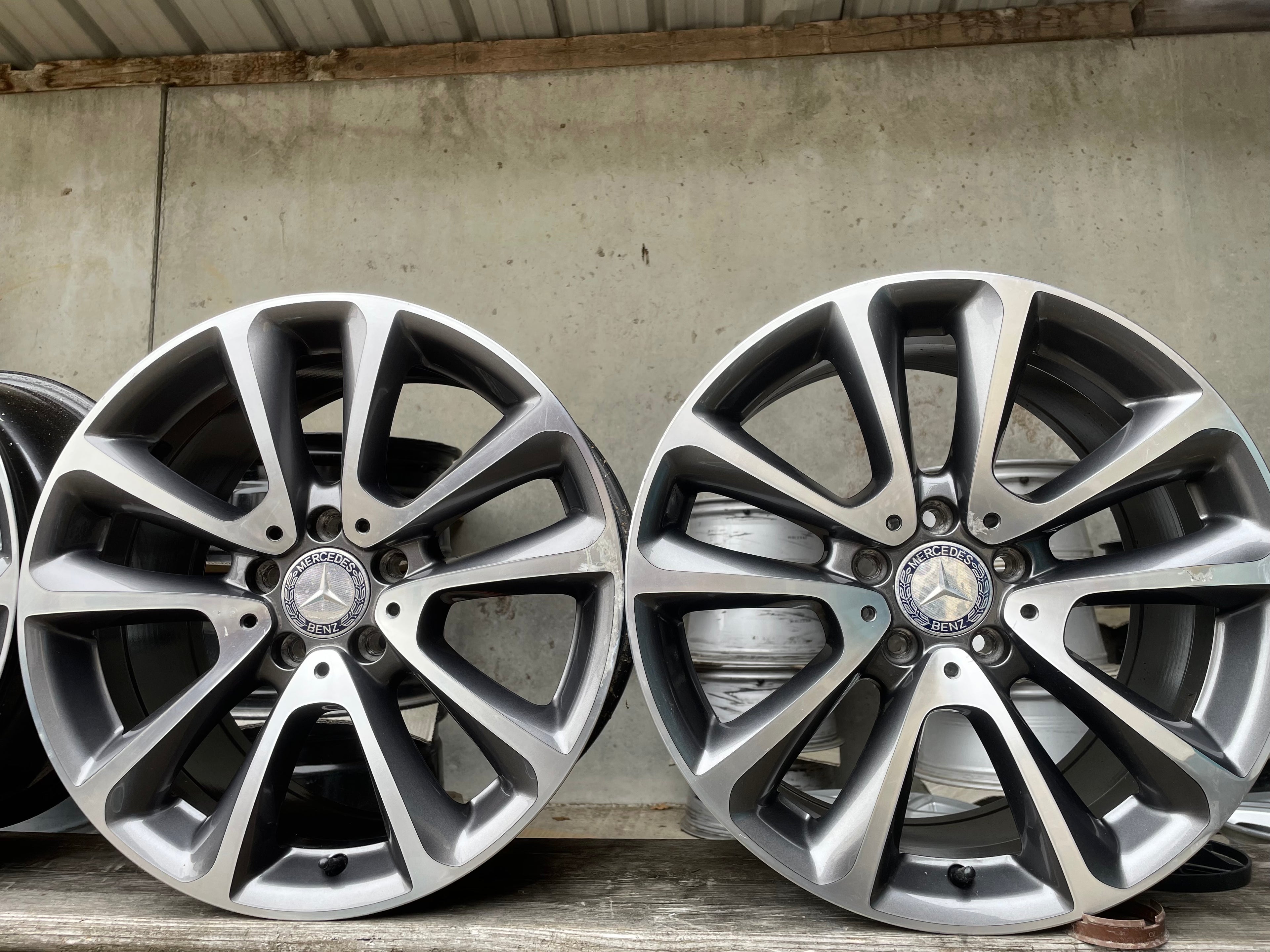 ⭐️⭐️⭐️⭐️⭐️ 4x MERCEDES Alloy Wheels 18' 5x112 (8j-9j)
