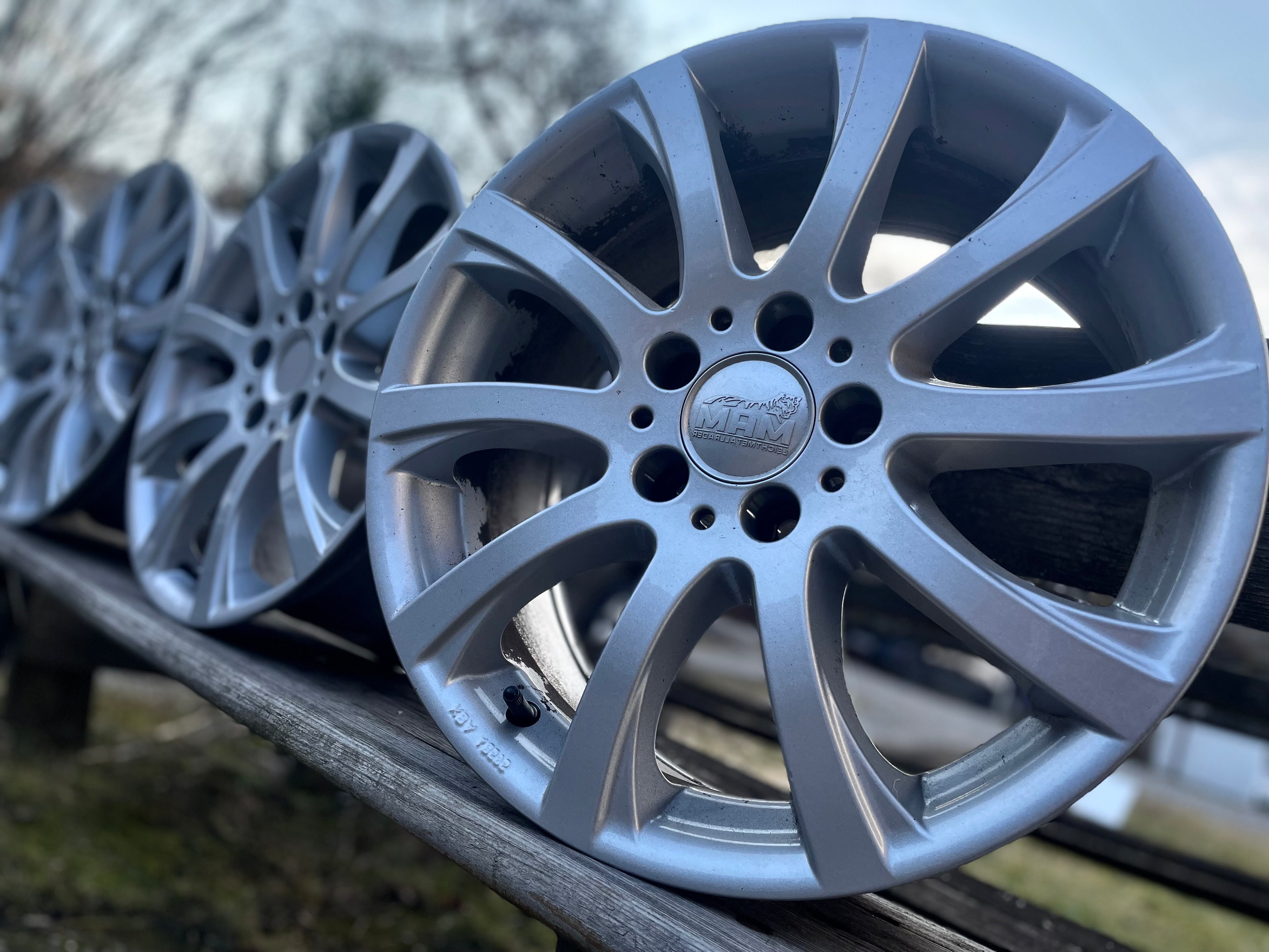 ⭐️⭐️⭐️⭐️⭐️ 4x Alloy wheels 17' 5x112 MERCEDES, AUDI, VW, SEAT, SKODA, BMW, MINI COOPER