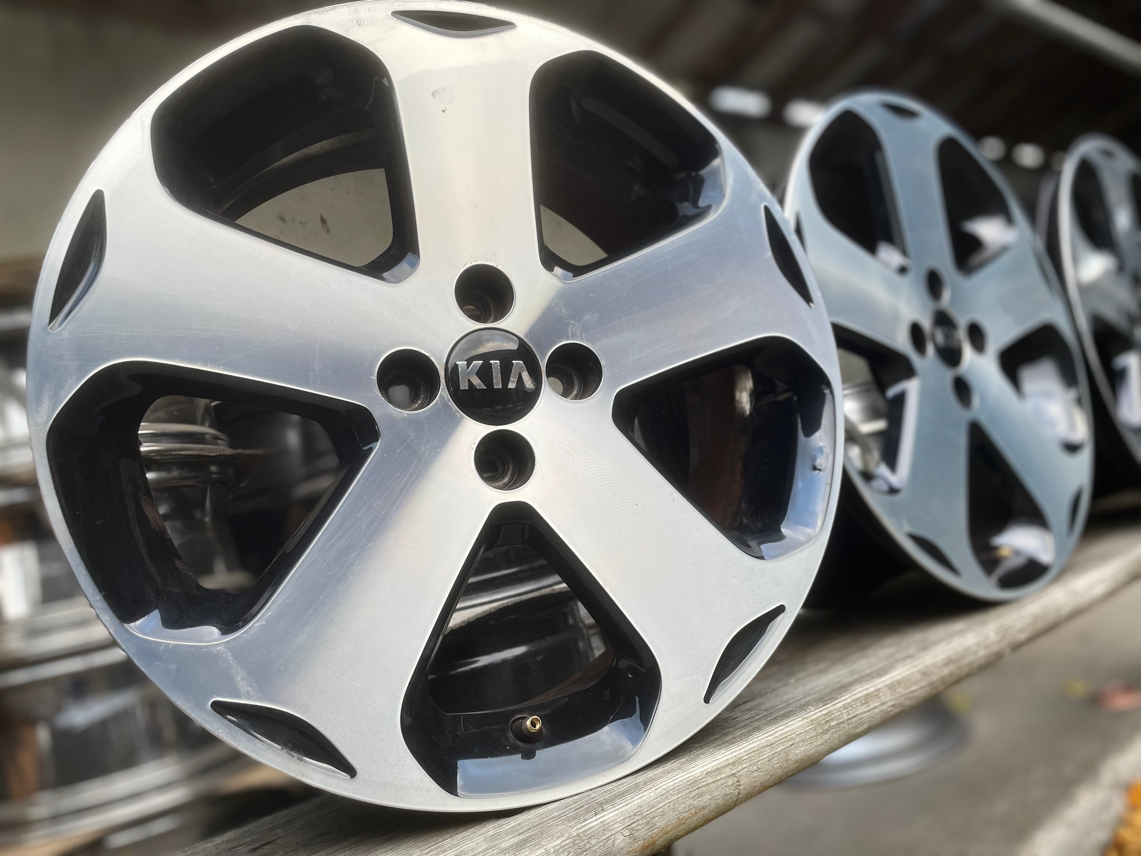 ⭐️⭐️⭐️⭐️⭐️4x KIA Alloy wheels 17’ 4x100