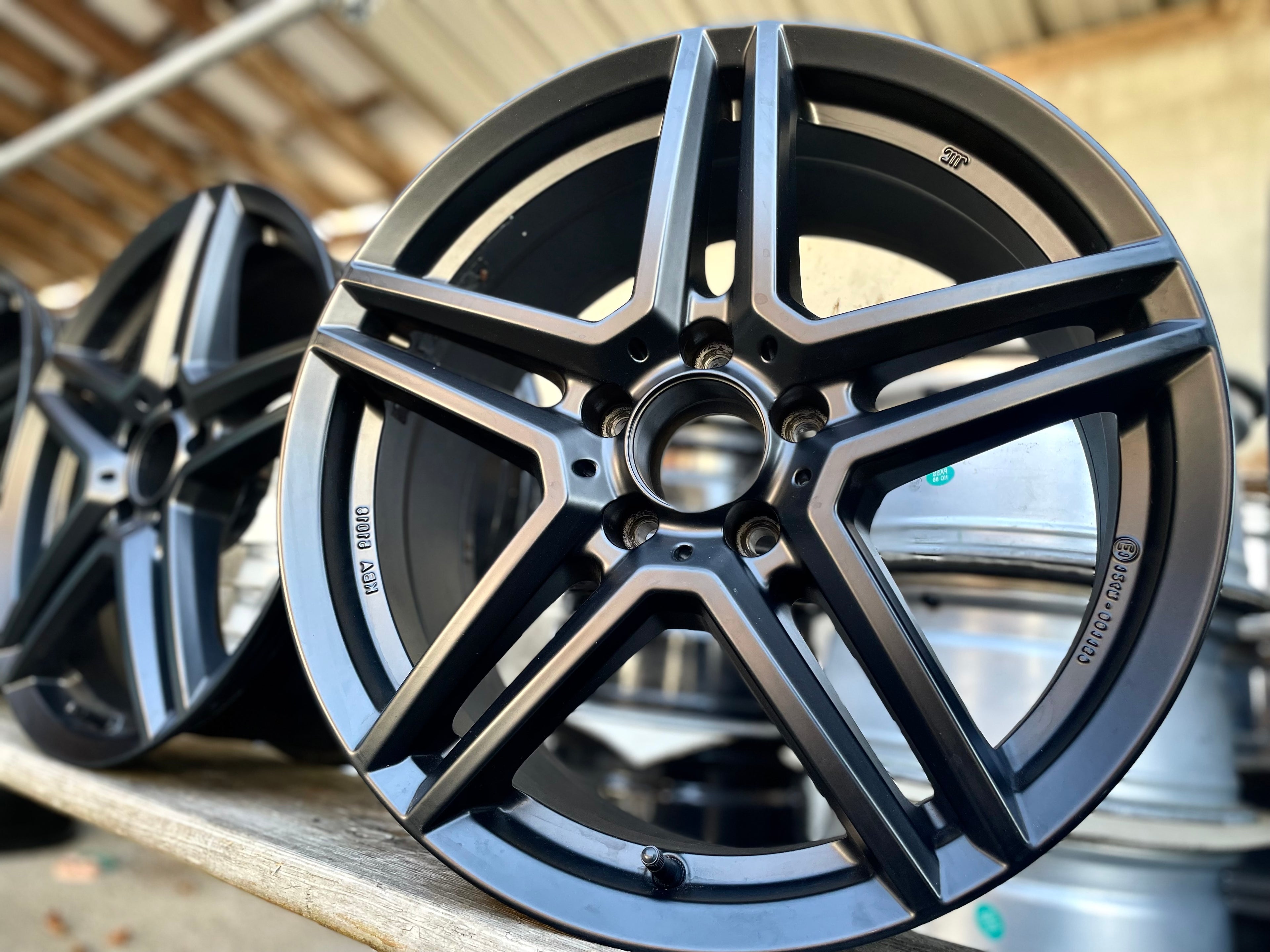 ⭐️⭐️⭐️⭐️⭐️4x Alloy wheels 18' 5x112 AUDI,MERCEDES,BMW,SEAT,VW,SKODA,MINI COOPER