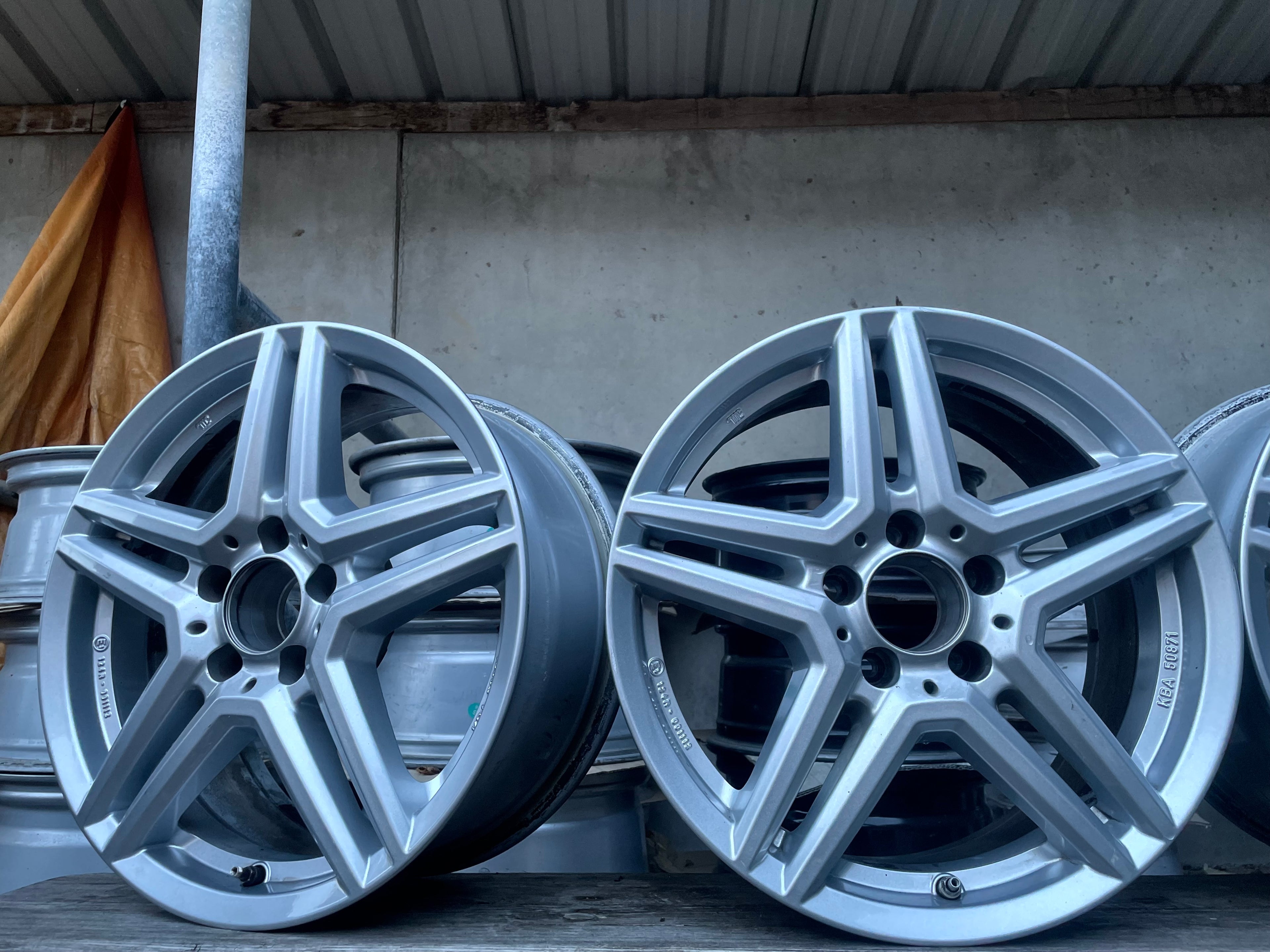 ⭐️⭐️⭐️⭐️⭐️ 4x Alloy wheels 17' 5x112 MERCEDES, AUDI, VW, SEAT, SKODA, BMW, MINI COOPER